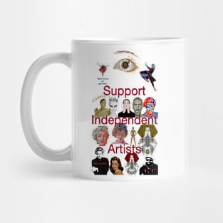 I Support Independent Artists Mug